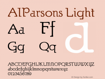 AIParsons Light Version 001.000图片样张