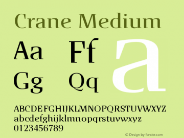 Crane Medium Version 001.000图片样张