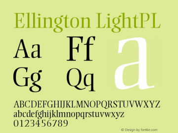 Ellington LightPL Version 001.000图片样张