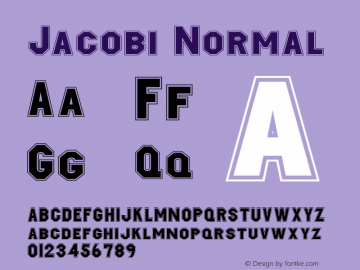 Jacobi Normal 001.003图片样张