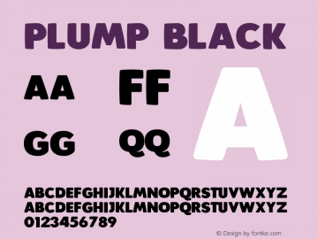 Plump Black 001.000图片样张