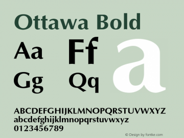 Ottawa Bold 001.003图片样张