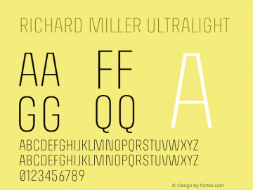 RICHARD MILLER UltraLight 1.000图片样张