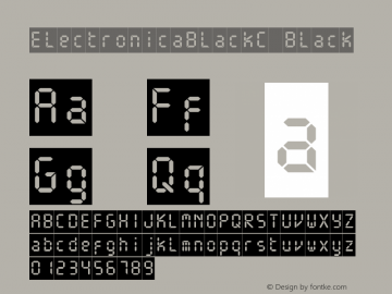 ElectronicaBlackC Black Version 001.000图片样张