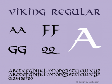 Viking Regular 1.24图片样张