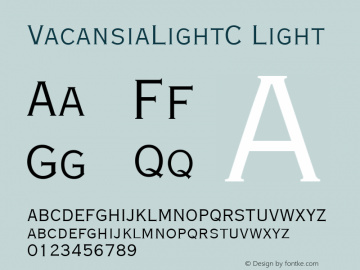 VacansiaLightC Light Version 001.000图片样张