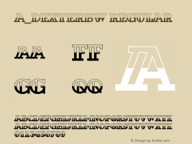 a_DexterBW Regular 01.03 Font Sample