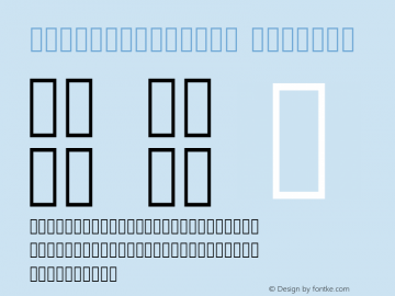 SamsungKannada Regular Version: 1.00 ; build 20121011 Font Sample