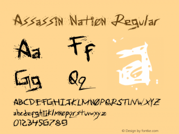 Assassin Nation Regular Version 1.0; 2013图片样张