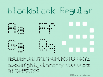 blockblock Regular Version 1.10图片样张