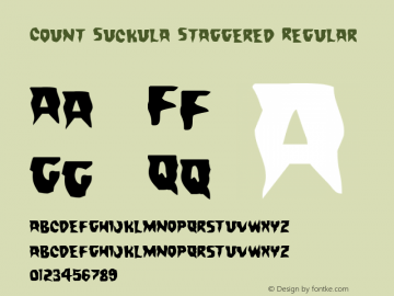 Count Suckula Staggered Regular Version 1.0; 2014图片样张