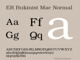 ER Bukinist Mac Normal 4.0 Mon Mar 06 06:34:30 1995图片样张