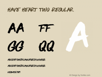 Have Heart Two Font Family|Have Heart Two-Uncategorized Typeface-Fontke.com For Mobile