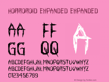 Horroroid Expanded Expanded Version 1.0; 2015图片样张
