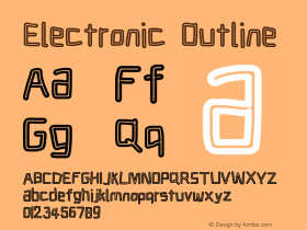 Electronic Outline Version 1.011图片样张