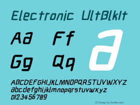 Electronic UltBlkIt Version 1.011图片样张