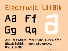 Electronic UltBlk Version 1.011图片样张