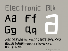 Electronic Blk Version 1.011图片样张