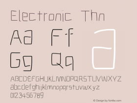 Electronic Thn Version 1.011图片样张