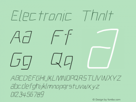 Electronic ThnIt Version 1.011图片样张