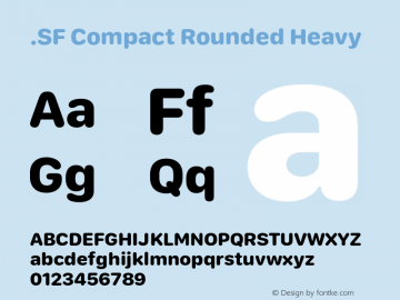 .SF Compact Rounded Heavy 11.0d3e2图片样张