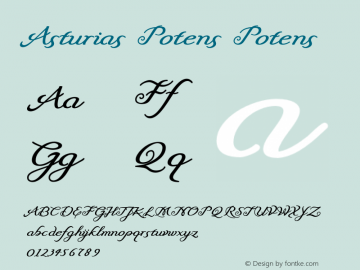 Asturias Potens Potens Version 1.000 2006 initial release图片样张
