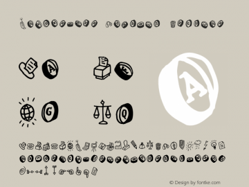 Handwriter-Symbols Regular 001.000图片样张