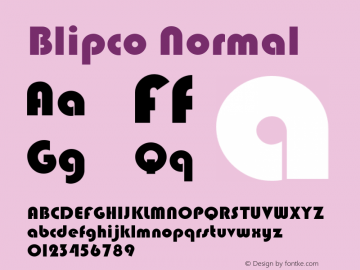 Blipco Normal 1.000图片样张