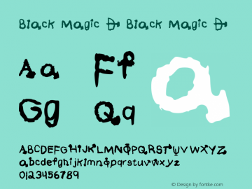 Black Magic * Black Magic * Version 2图片样张