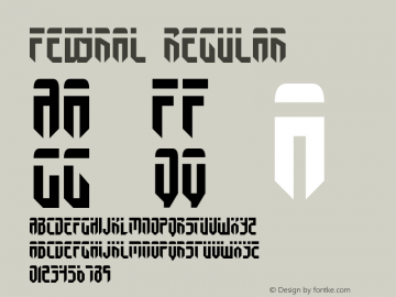 Fedyral Regular 1图片样张