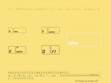 KeyFontDeutsch-Light Regular OTF 1.0;PS 001.000;Core 116;AOCM 1.0 28图片样张