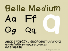 Belle Medium Version 001.000图片样张