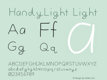 HandyLight Light Version 001.000图片样张