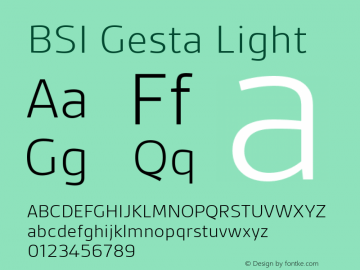 BSI Gesta Light 1.001图片样张