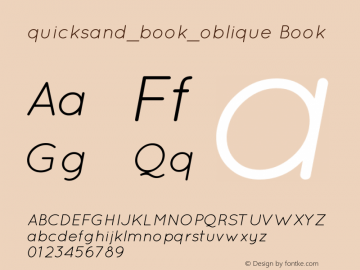 quicksand_book_oblique Book 001.000图片样张