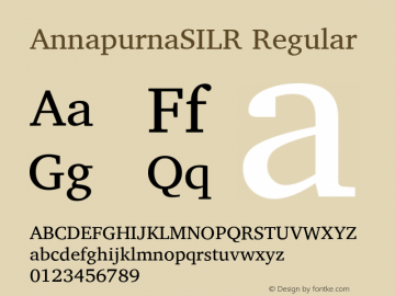 AnnapurnaSILR Regular Version 1.100图片样张