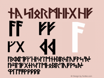 Ny Stormning Hf Version 0.90 Font Sample