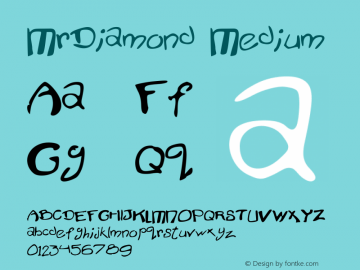 MrDiamond Medium Version 001.000图片样张