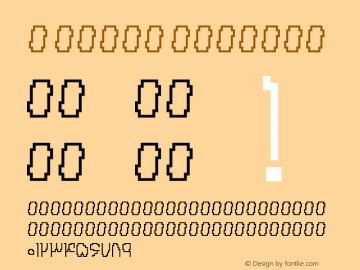 A Pixel Regular Version 1.001 November 22, 2013 Font Sample