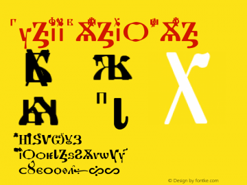 Cyrillica Bulgarian Regular Version 1.10图片样张