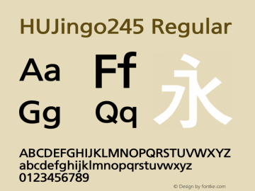 HUJingo245 Regular Version 1.00图片样张