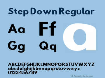 Step Down Regular Version 1.07图片样张