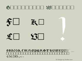 Burgundian Regular Altsys Metamorphosis:7/16/93图片样张