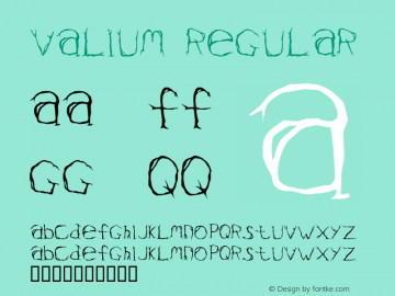 Valium Regular Revision 1图片样张