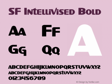 SF Intellivised Bold v1.0 - Freeware图片样张