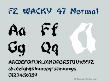 FZ WACKY 47 Normal 1.0 Sun Jan 30 16:16:37 1994图片样张