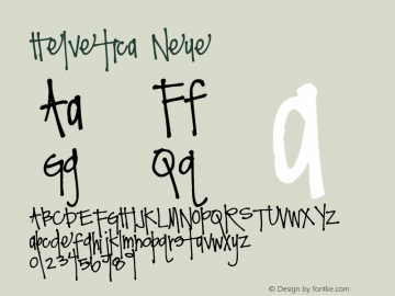 Helvetica Neue 中等 7.1d2e5图片样张