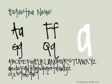 Helvetica Neue 超细体 7.1d2e5图片样张