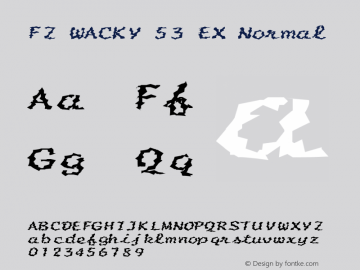 FZ WACKY 53 EX Normal 1.000图片样张