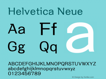 Helvetica Neue 细斜体 9.0d56e1图片样张